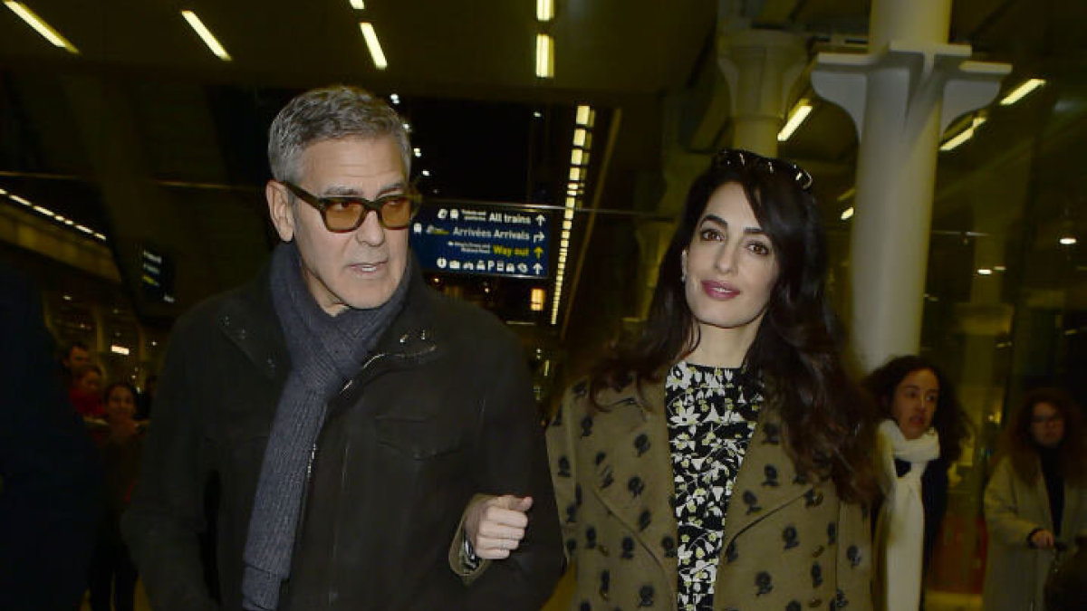 George'as ir Amal Clooney