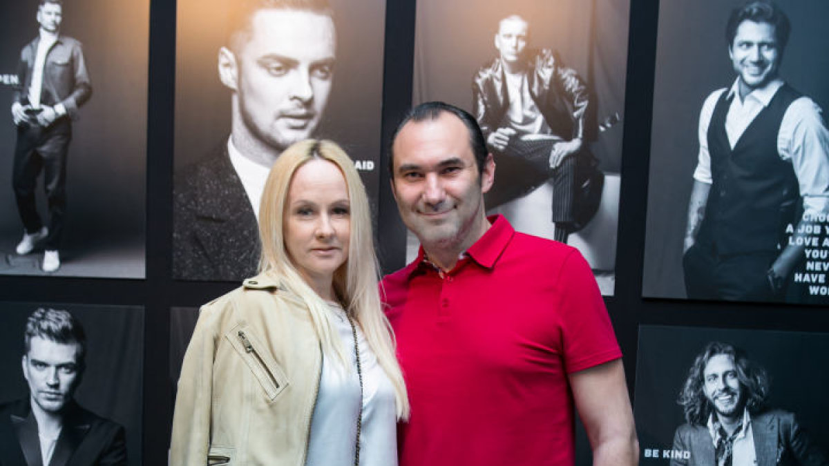 Diana Dargienė su vyru Viliumi / Renginio organizatorių nuotr.