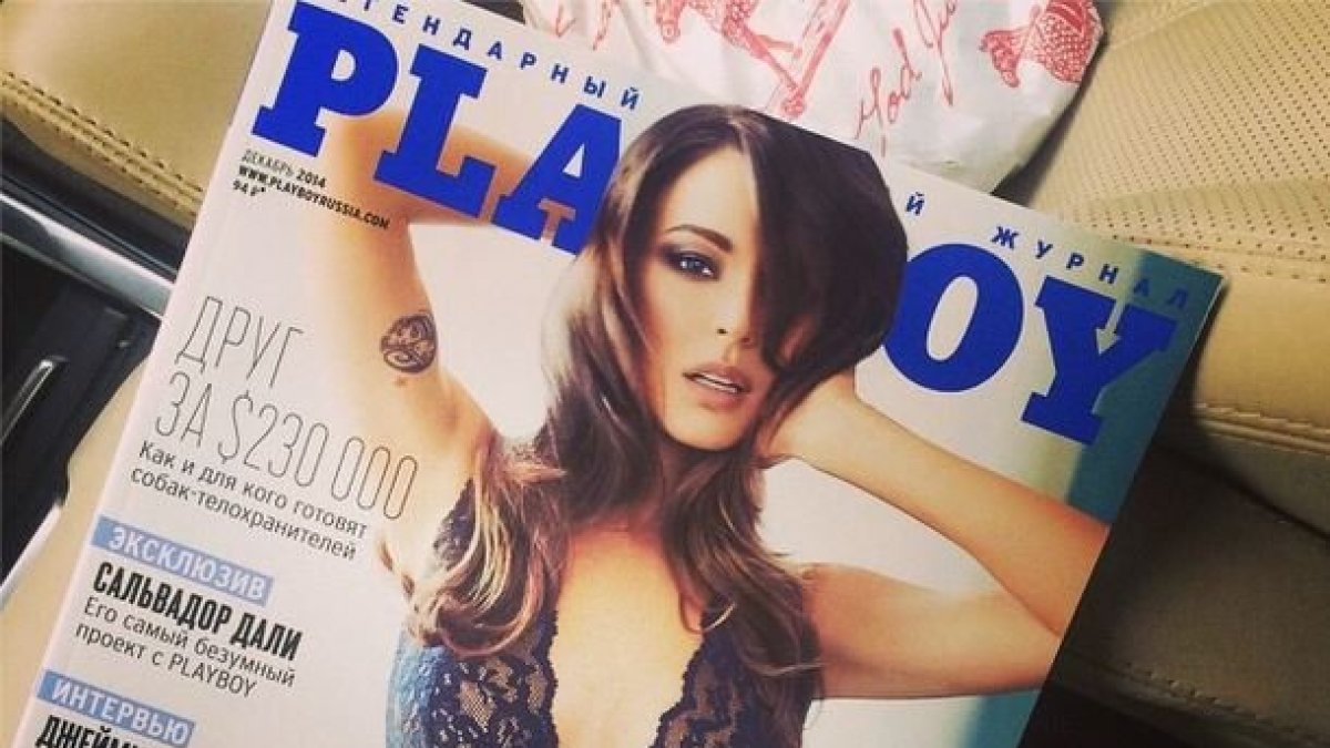 Agnija Ditkovskytė ant rusiškojo „Playboy“ viršelio 