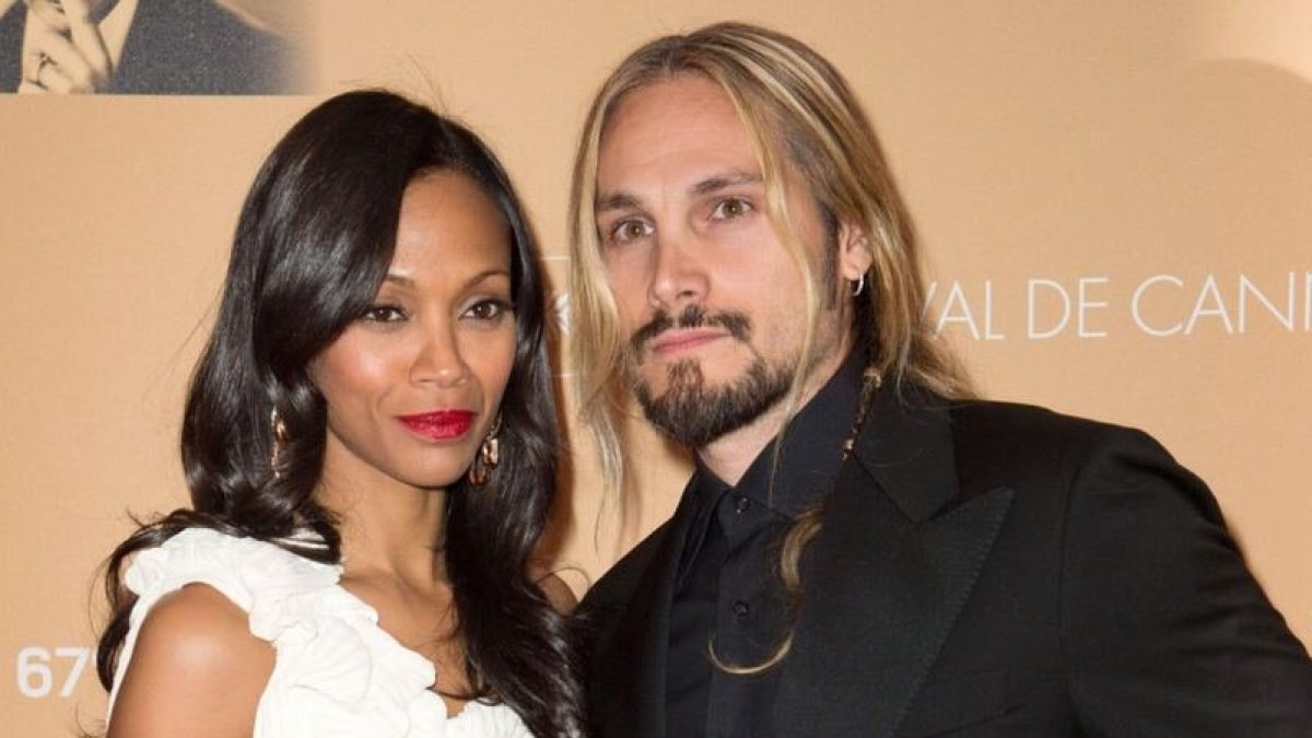 Zoe Saldana ir Marco Perego