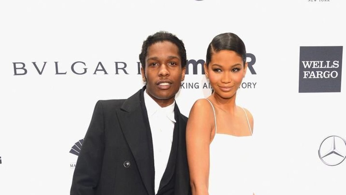 Reperis ASAP Rocky ir Chanel Iman 