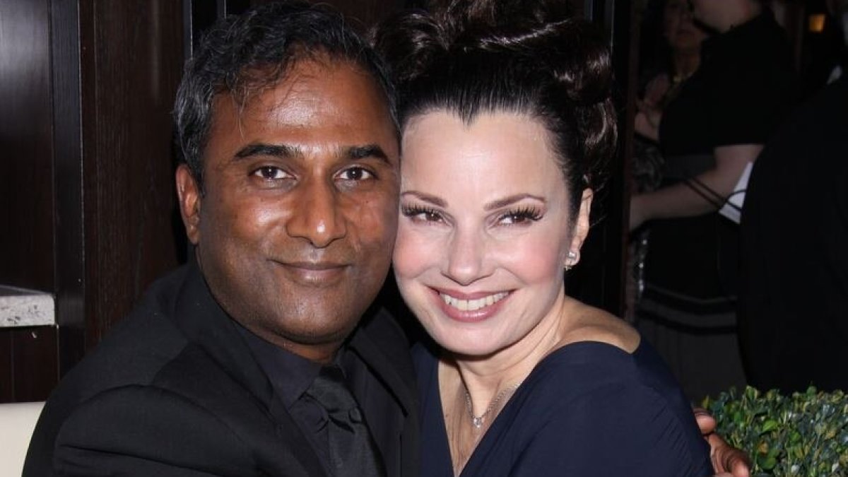 Fran Drescher ir Shiva Ayyadurai