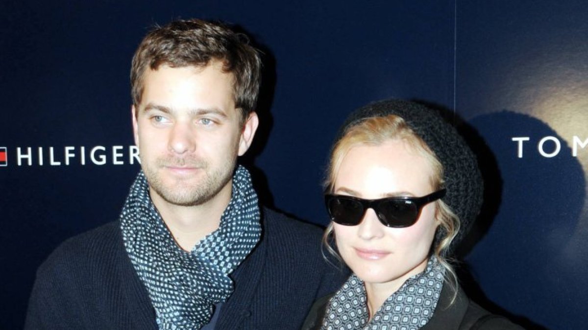 Aktorė Diane Kruger su Joshua Jacksonu