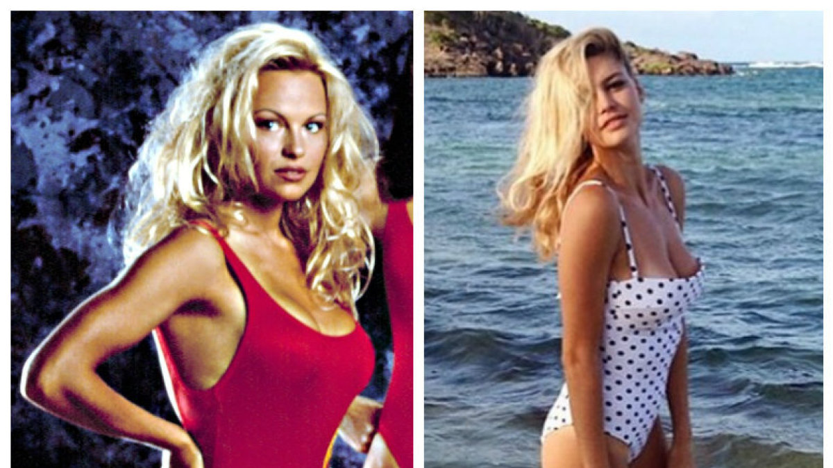 Pamela Anderson ir Kelly Rohrbach