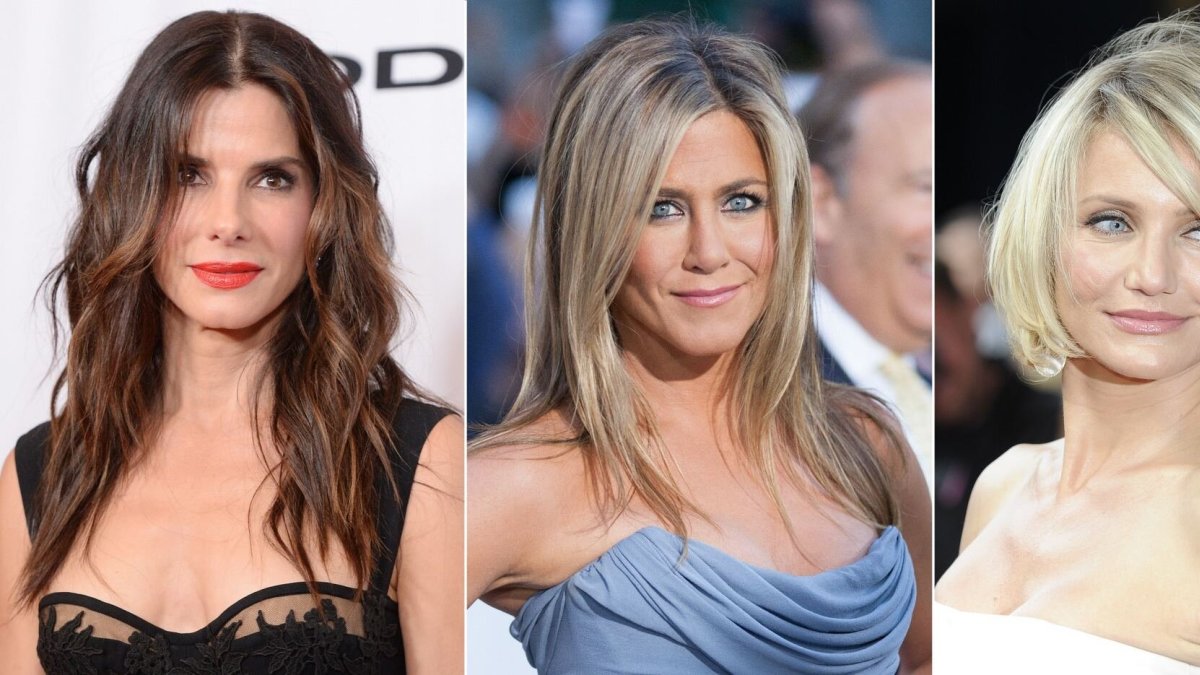 Sandra Bullock, Jennifer Aniston ir Cameron Diaz