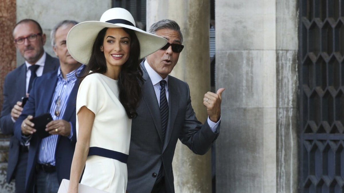 George'as Clooney ir Amal Alamuddin