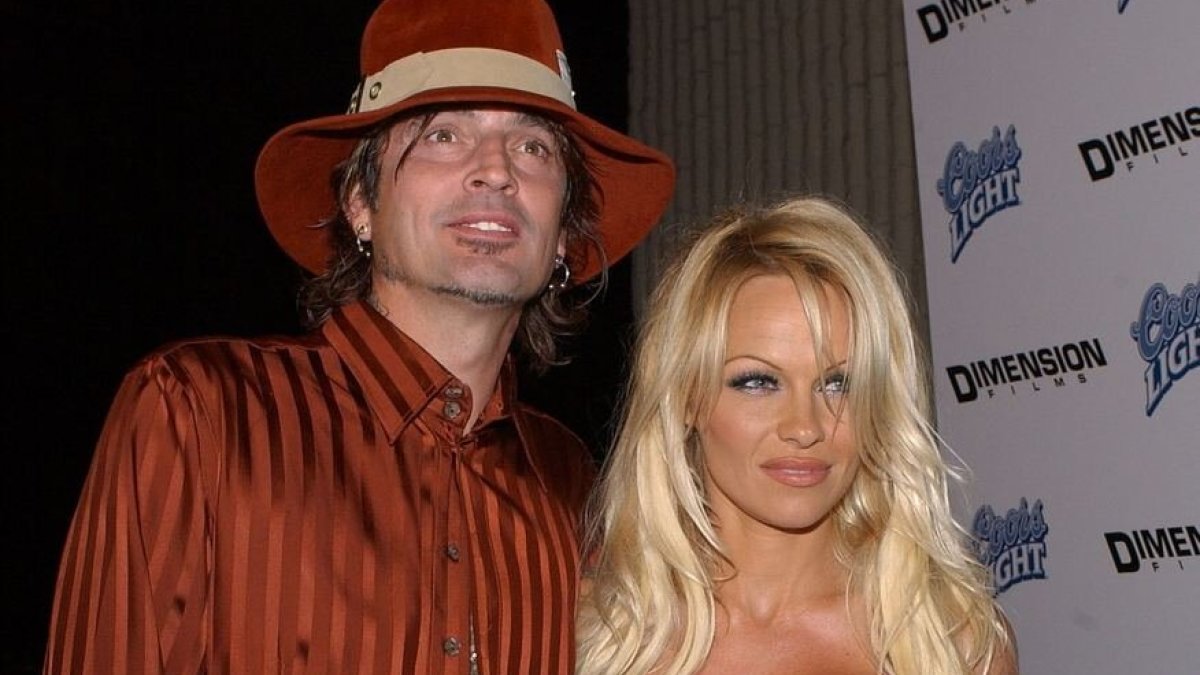 Tommy Lee ir Pamela Anderson