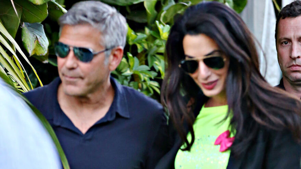 George'as Clooney ir Amal Alamuddin