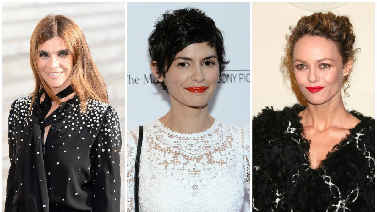 Carine Roitfeld, Audrey Tautou, Vanessa Paradis