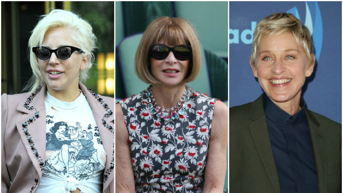 Lady Gaga, Anna Wintour, Ellen DeGeneres