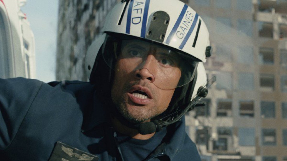 Dwayne'as Johnsonas filme „San Andreas“