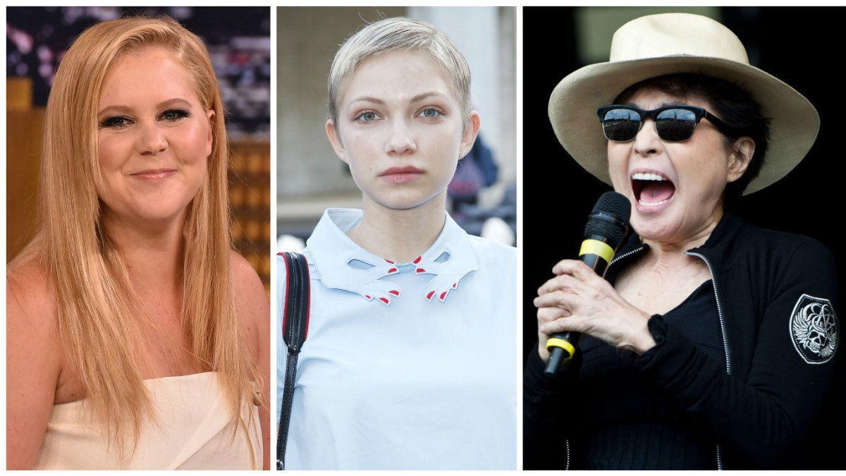 Amy Schumer, Tavi Gevinson, Yoko Ono ir Natalia Vodianova