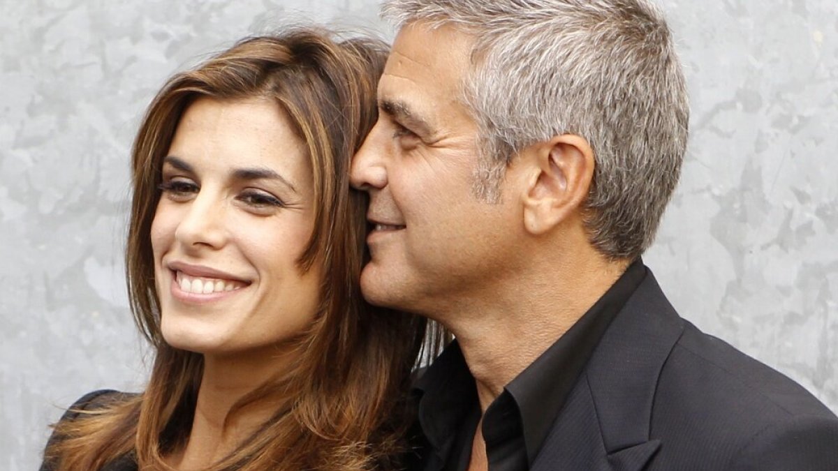 Elisabetta Canalis ir George'as Clooney 2010-aisiais