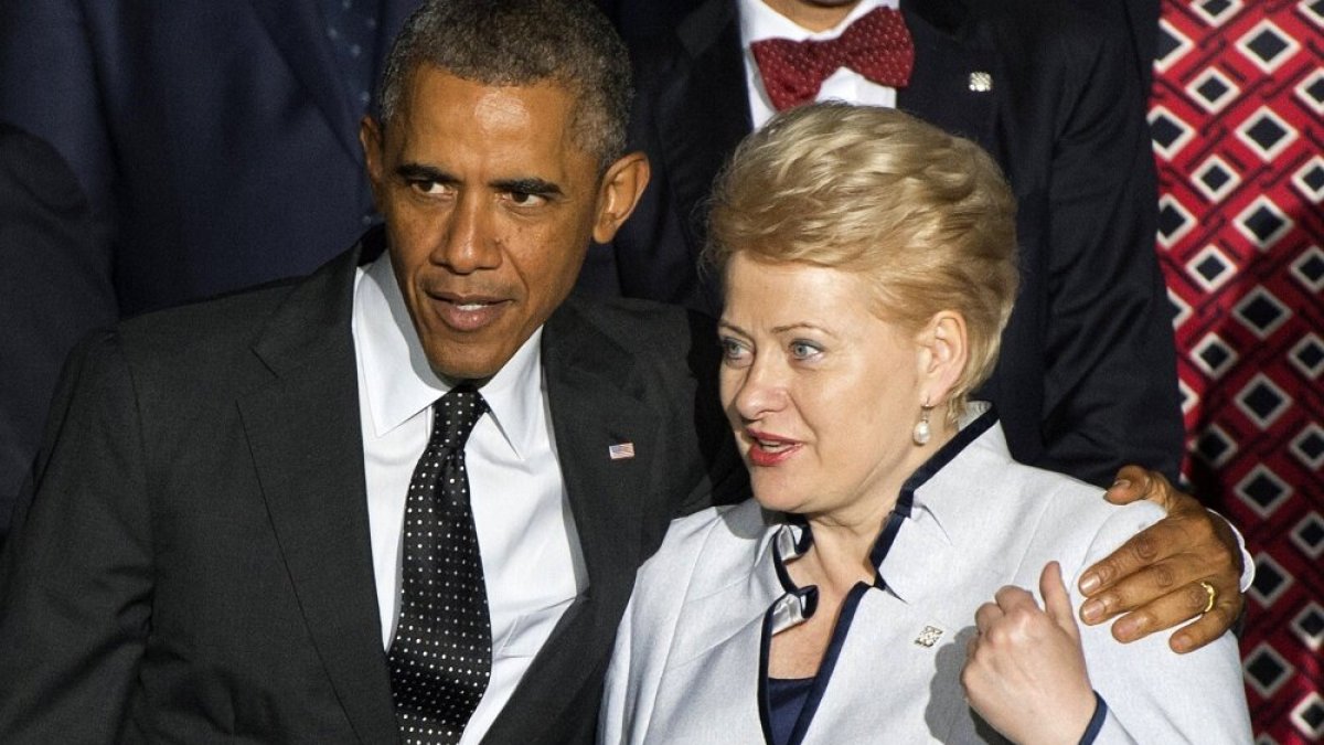 Dalia Grybauskaitė ir Barackas Obama