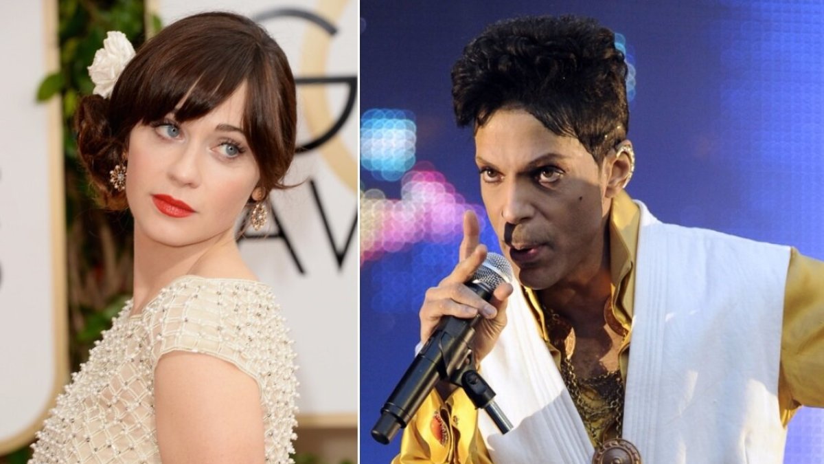 Zooey Deschanel ir Prince'as