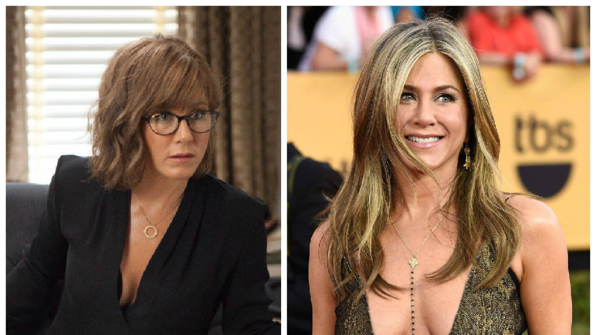 Dėl psichologės vaidmens komedijoje „Kaip tapti žvaigžde Brodvėjuje“ Jennifer Aniston teko stipriai pakeisti išvaizdą