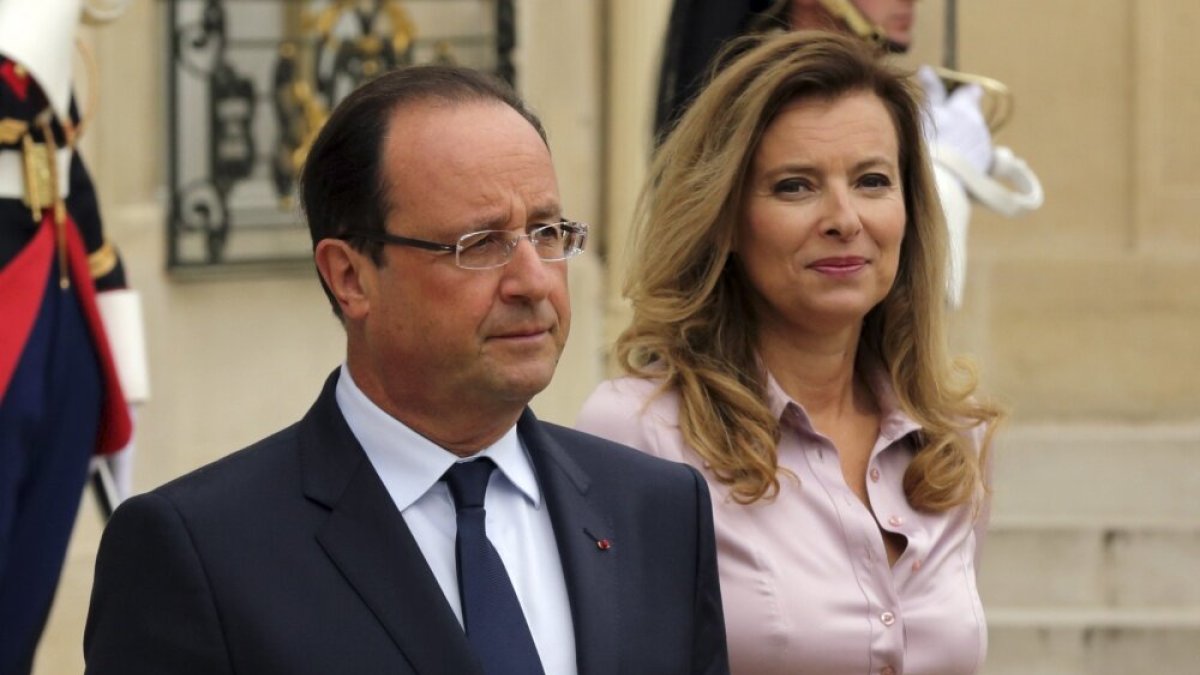 Francois Hollande'as ir Valerie Trierweiler