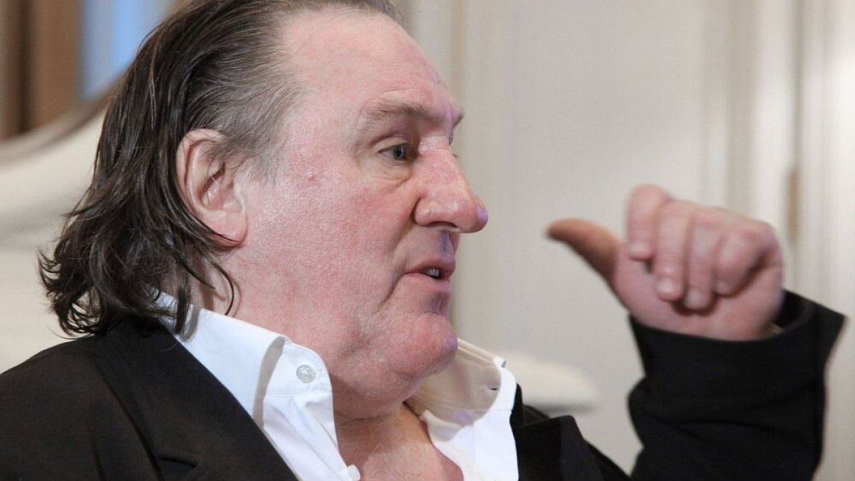 Gerard'as Depardieu Sočyje