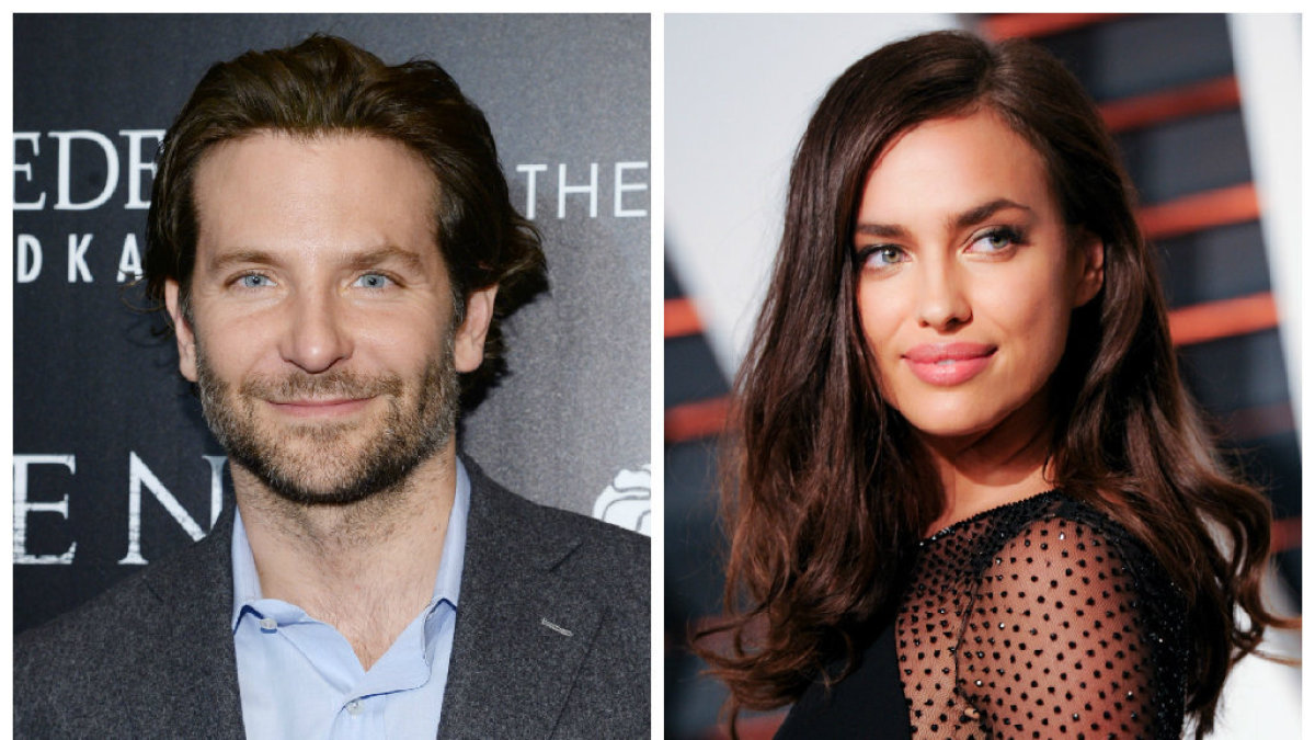 Bradley Cooperis ir Irina Shayk