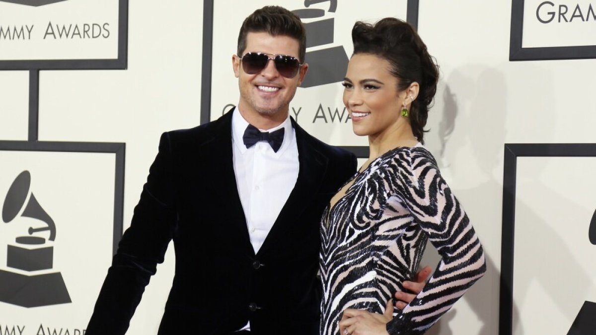 Robinas Thicke'as ir Paula Patton