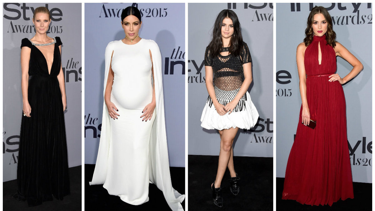 Gwyneth Paltrow, Kim Kardashian, Selena Gomez ir Olivia Culpo