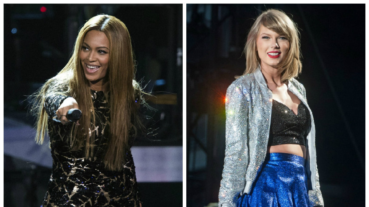 Beyonce ir Taylor Swift