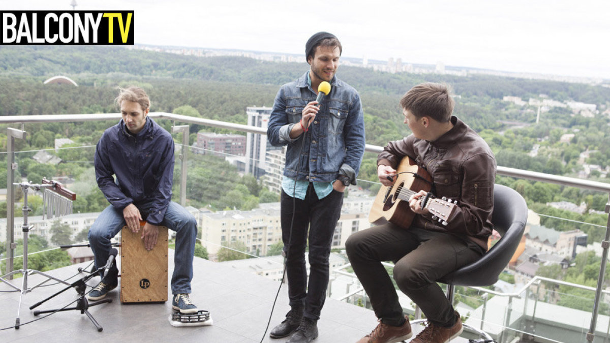 Vaidas Baumila projekte „Balcony TV Kaunas“ 