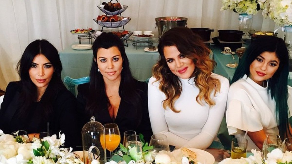 Kim Kardashian, Kourtney Kardashian, Khloe Kardashian ir Kylie Jenner