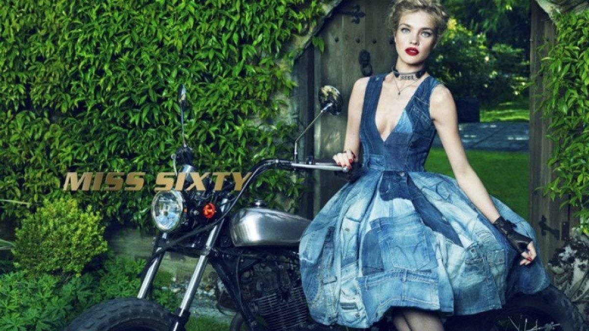 Natalija Vodianova „Miss Sixty“ reklamoje 