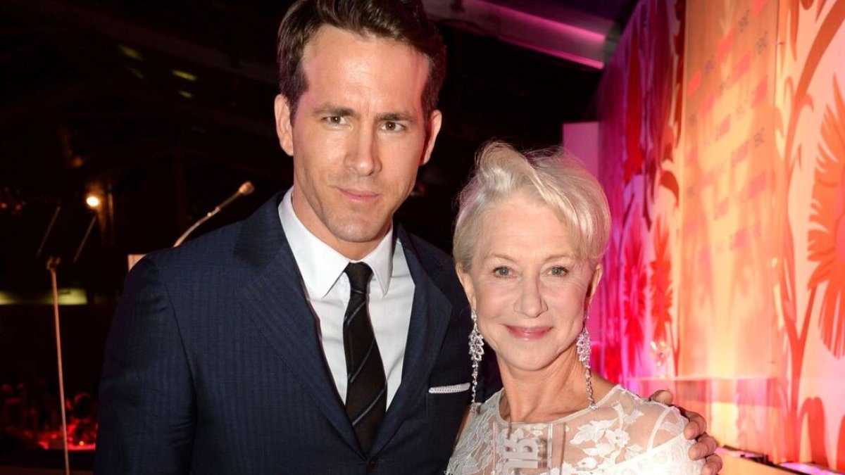 Ryanas Reynoldsas ir Helen Mirren