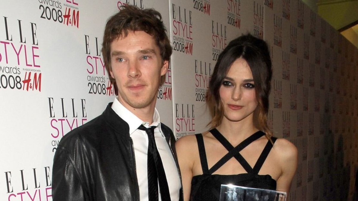 Benedictas Cumberbatchas ir Keira Knightley