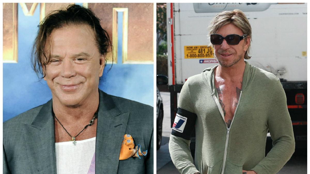 Mickey Rourke'as 2010 ir 2015 metais