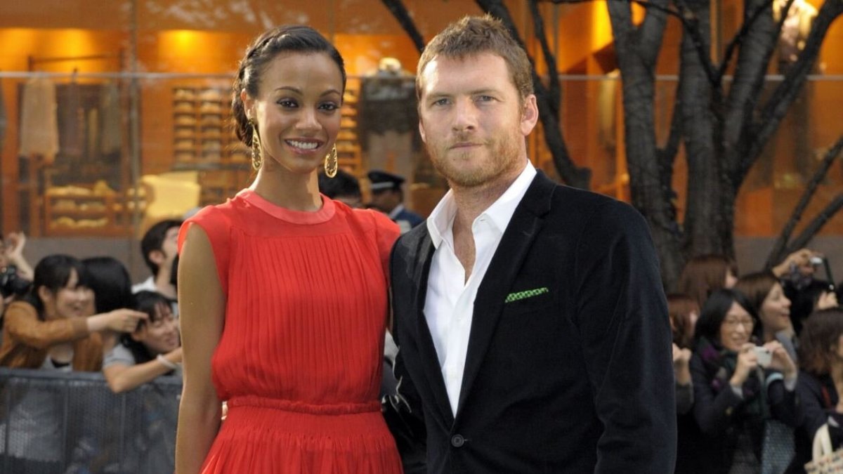 Zoe Saldana ir Samas Worthingtonas