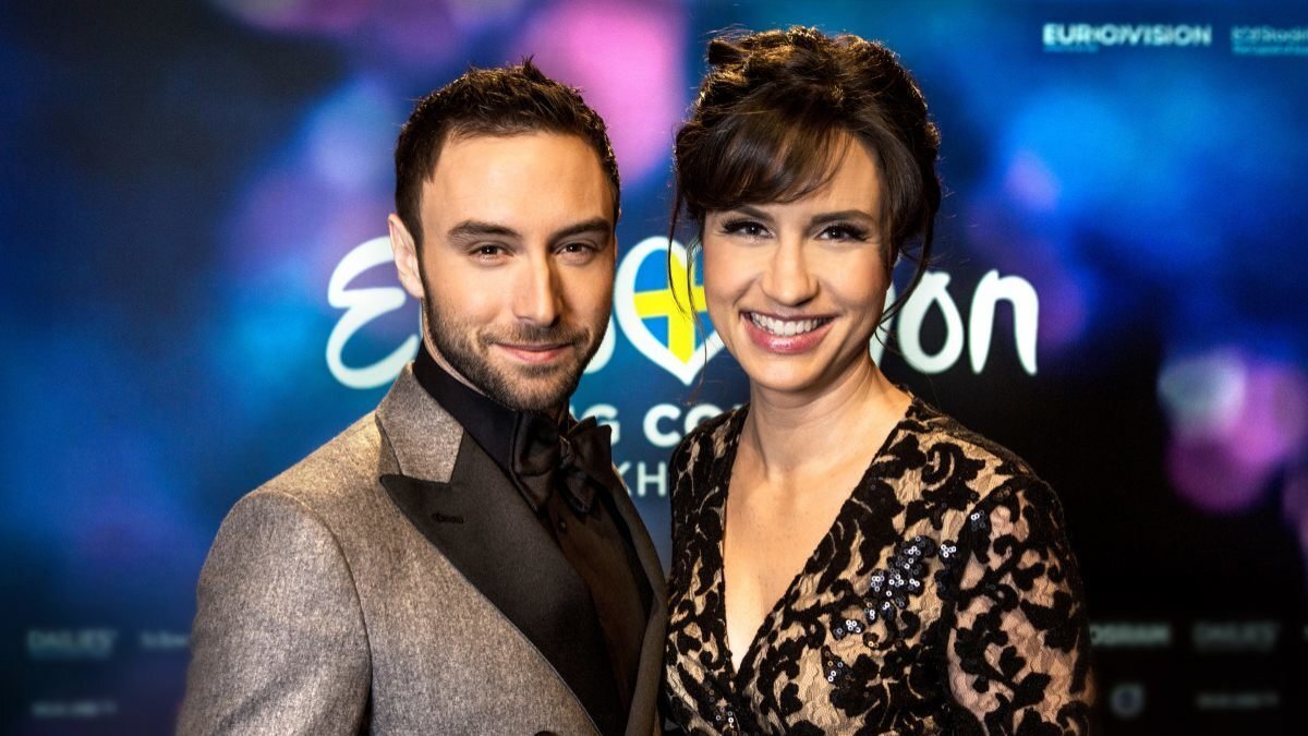 Mansas Zelmerlowas ir Petra Mede