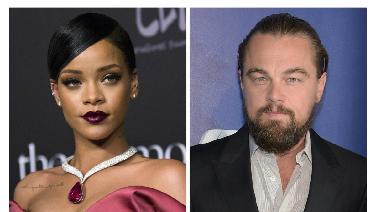 Rihanna ir Leonardo DiCaprio