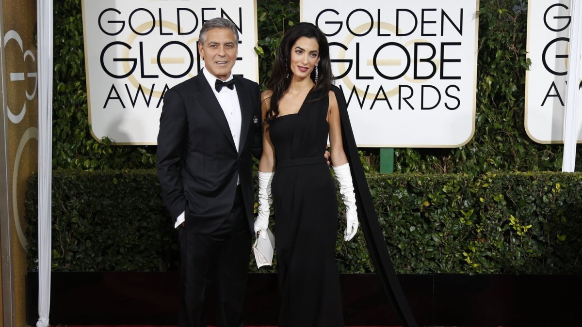 George'as Clooney su žmona Amal Clooney