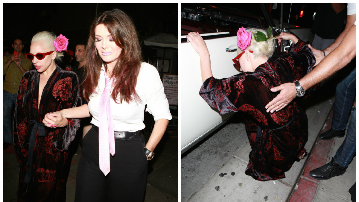 Lady Gaga ir Lisa Vanderpump