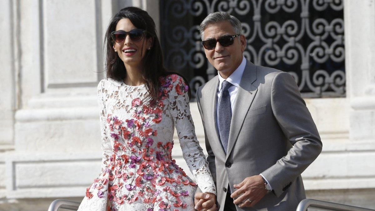 George'as Clooney ir Amal Alamuddin