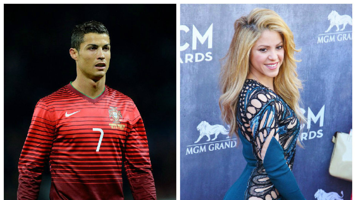 Cristiano Ronaldo ir Shakira