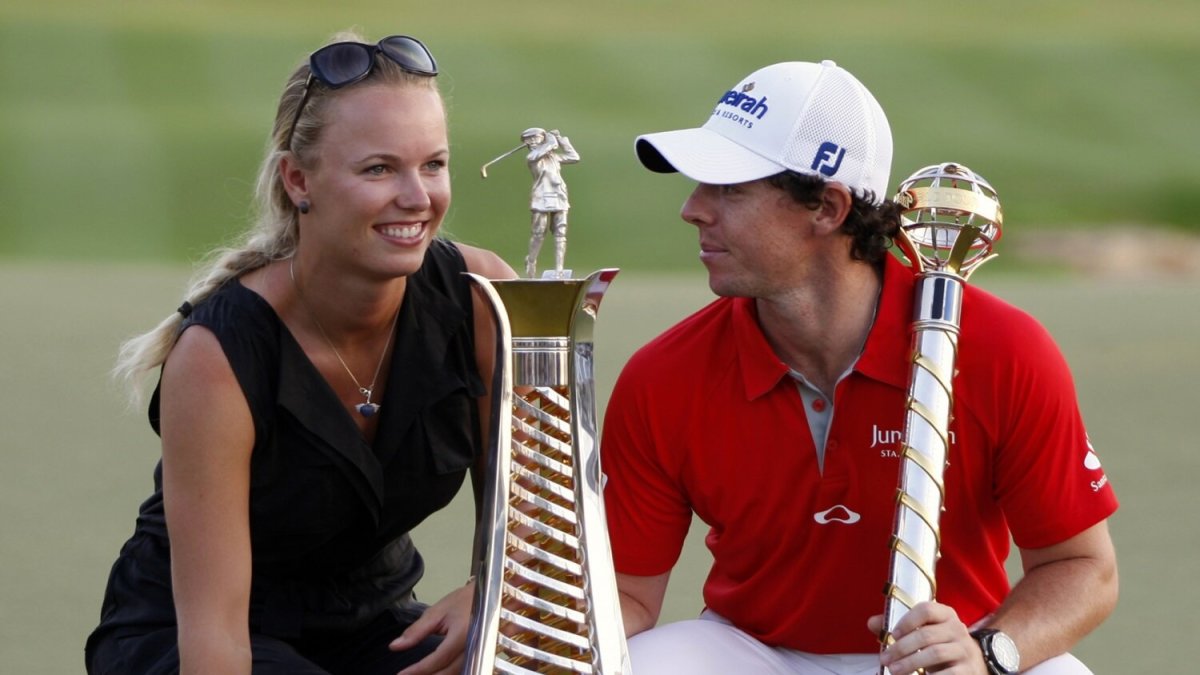 Caroline Wozniacki ir Rory McIlroy