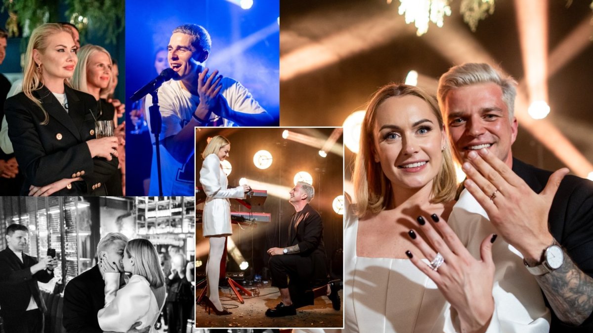 Simona ir Jonas Nainiai surengė 10-ųjų vestuvių metinių šventę  / Asmeninio albumo nuotr.