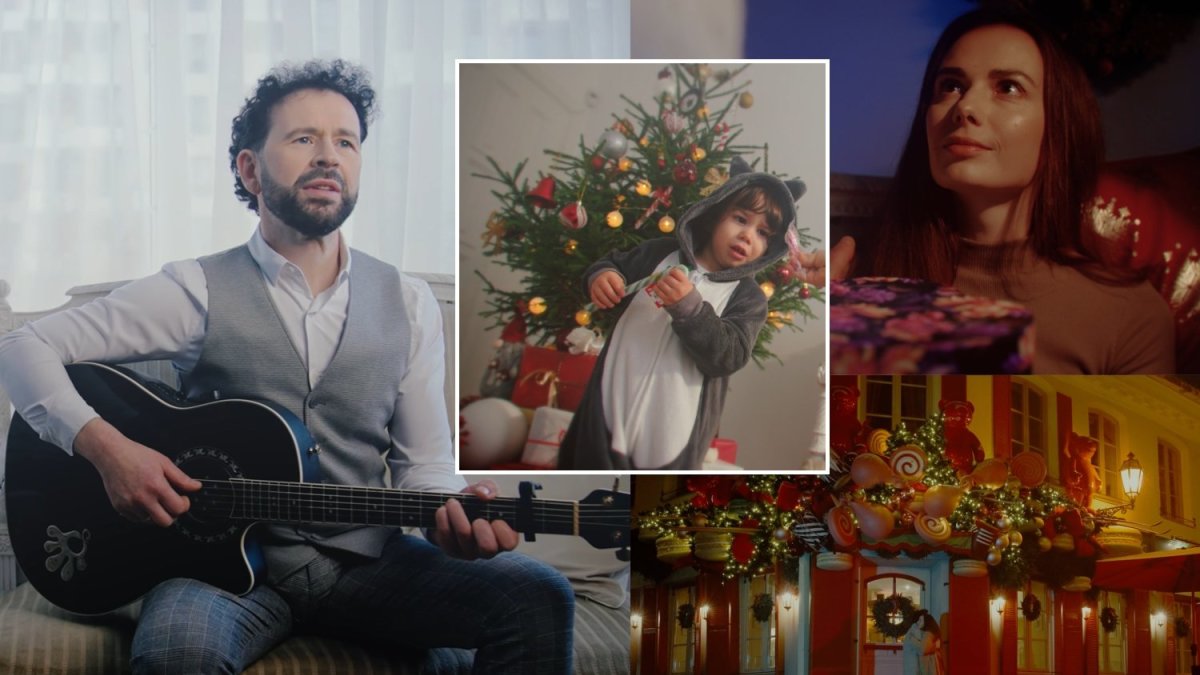 Cliff Hanger dainos „Kalėdų stebuklas“ klipo filmavimas / Stop kadrai