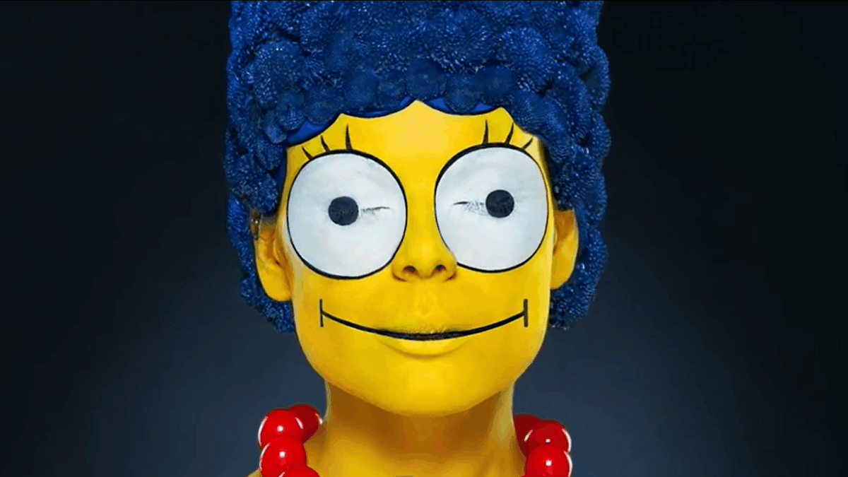 Modelis įkūnijo Margie Simpson