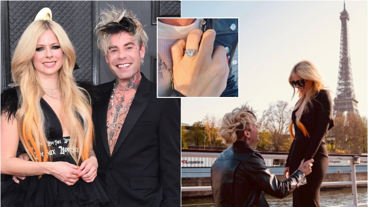 Avril Lavigne ir Mod Sun / „scanpix“ ir socialinių tinklų nuotr.

