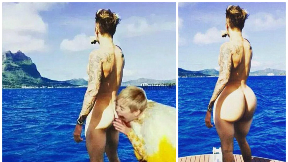 Internautai išsityčiojo iš nuogo Justino Bieberio