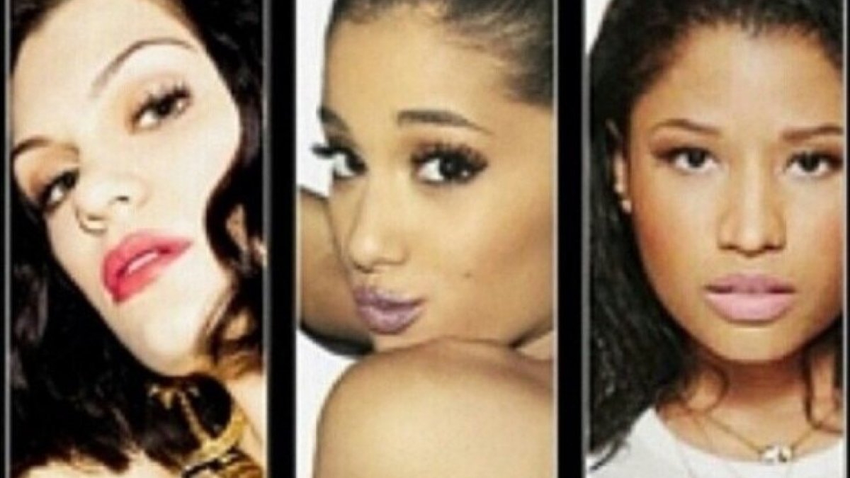 Jessie J, Ariana Grande ir Nicki Minaj