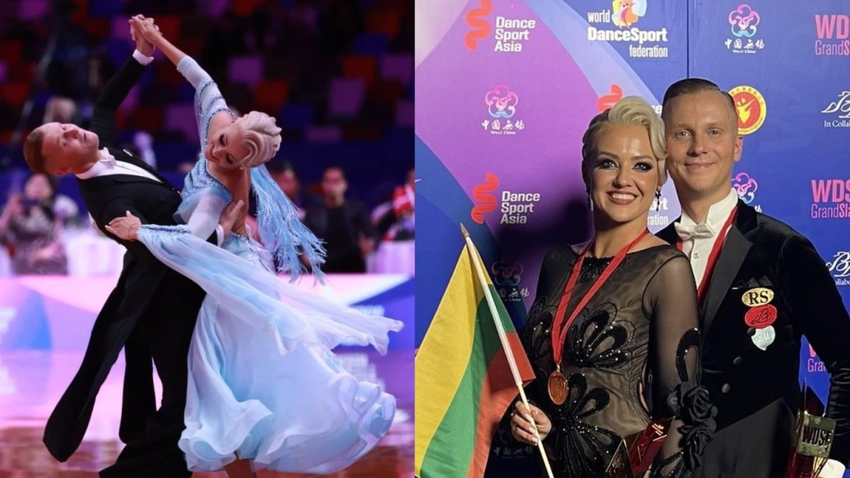 Evaldas Sodeika ir Ieva Sodeikienė – trečią kartą pasaulio čempionai / LSŠF nuotr.