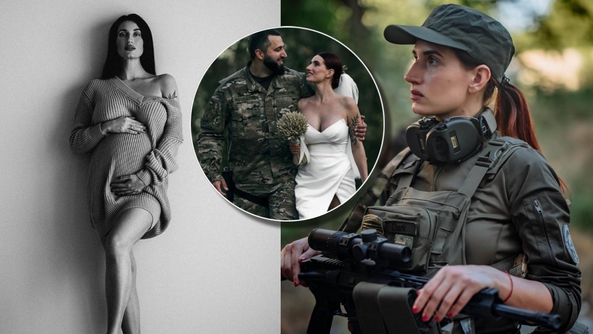 Ukrainos snaiperė Evgeniya Emerald / Socialinių tinklų nuotr.