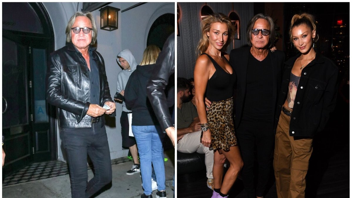 Mohamedas Hadid, Marielle Hadid,Bella Hadid/ Vida Press nuotr.