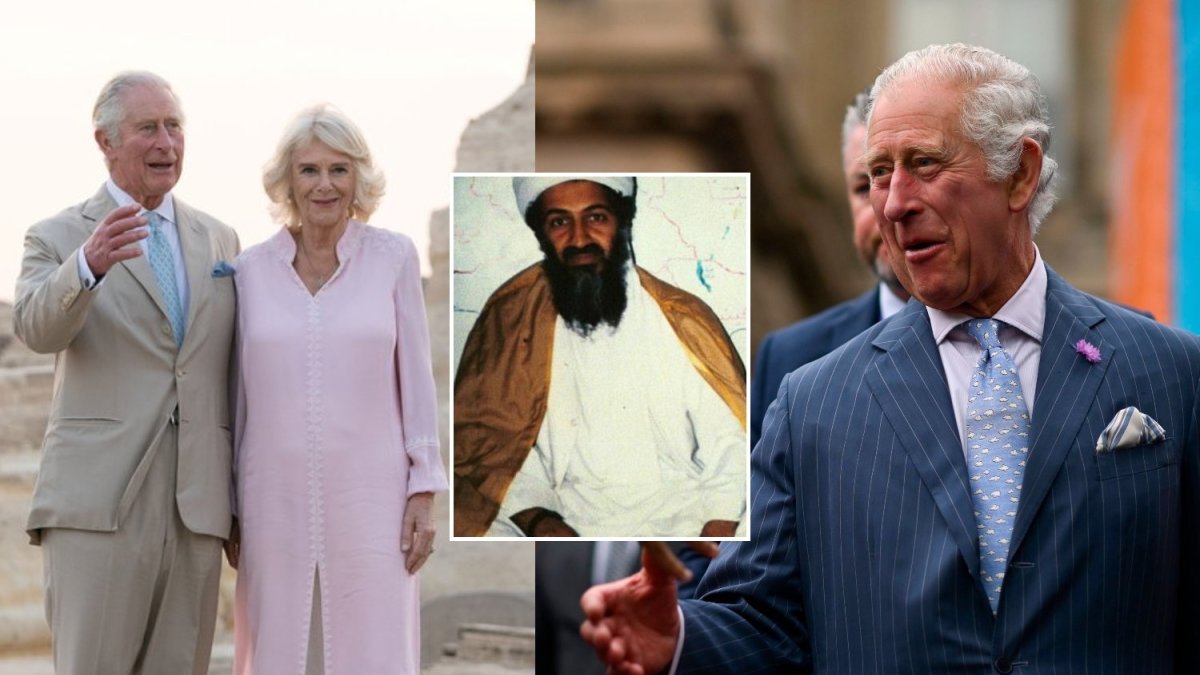 Princas Charlesas ir hercogienė Camilla, Osama Bin Ladenas / AFP/„Scanpix“ nuotr.